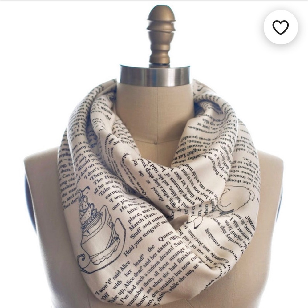 Alice in Wonderland Scarf